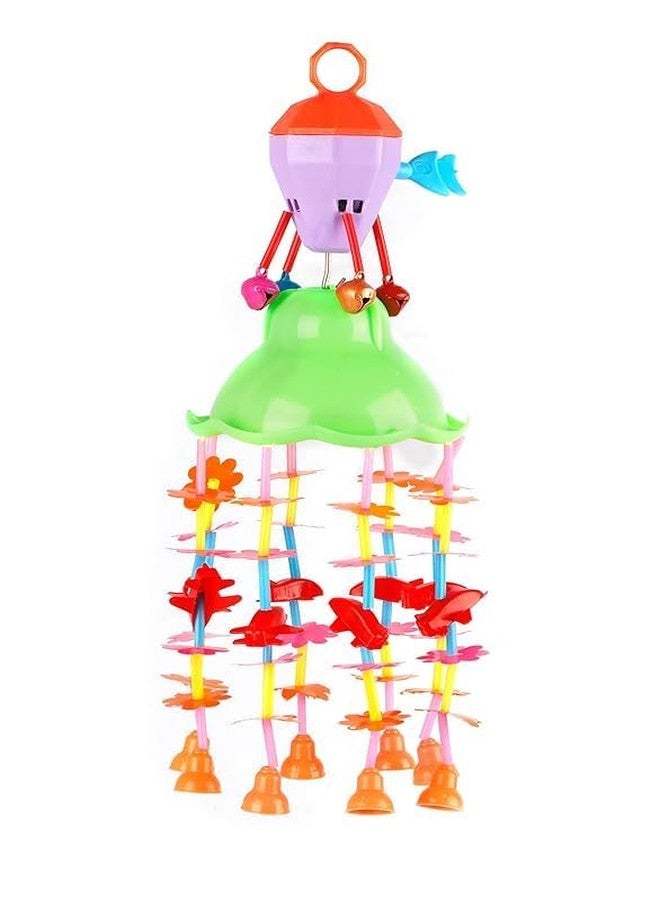 لعبة LastN Jhumar الدوارة للأطفال حديثي الولادة مع صوت مهدئ للأطفال (متعددة الألوان) - Image 3